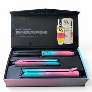 NEW NIB Straight Ahead SA Bionic Trio Hair Styling Set Styling Tools Unicorn